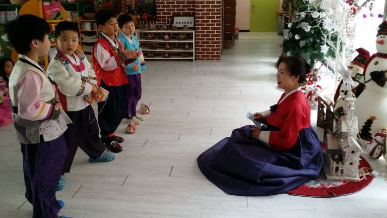 새해맞이 새배드리기